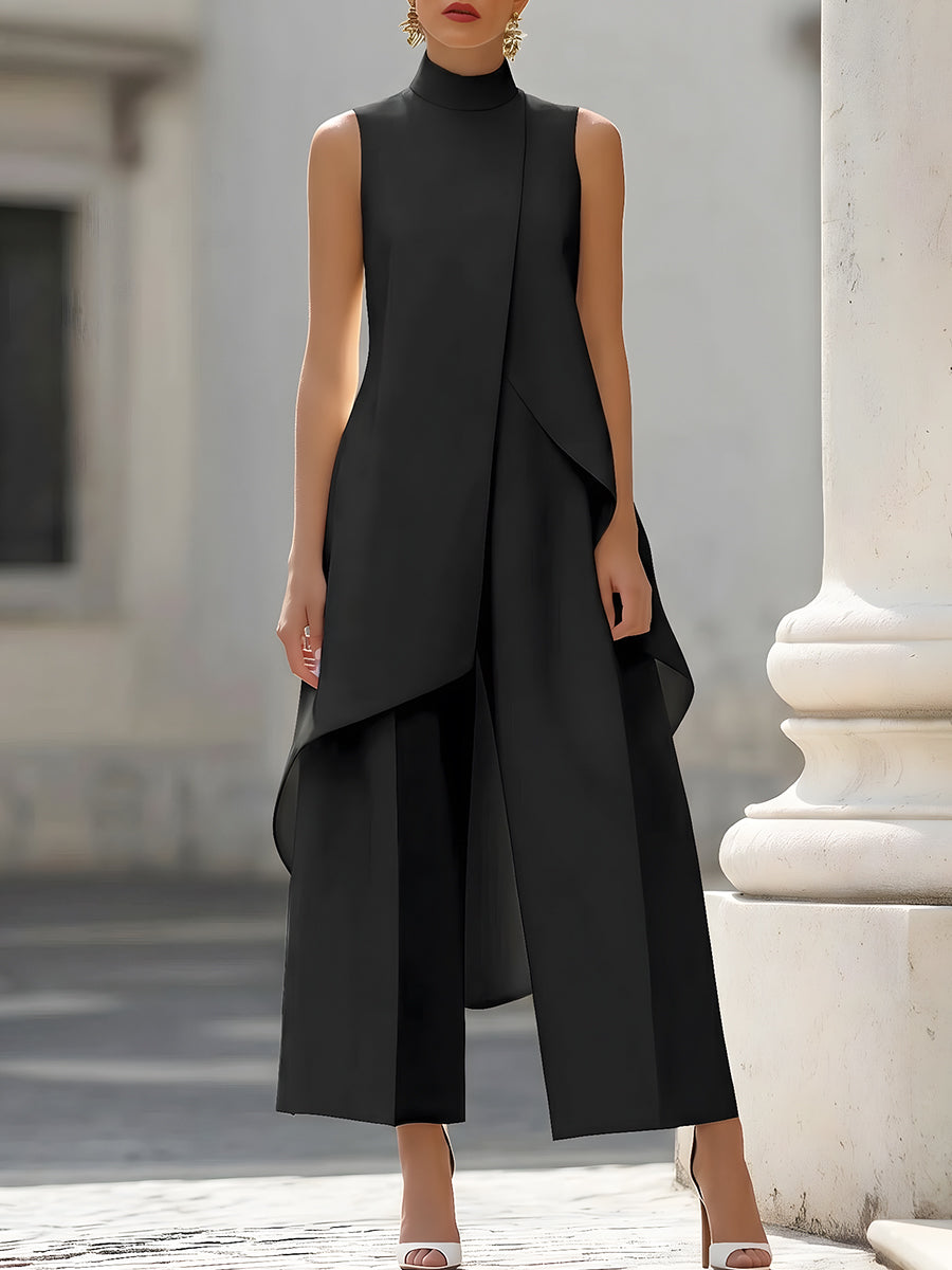Martina | Abito lungo ed elegante con scollo a V
