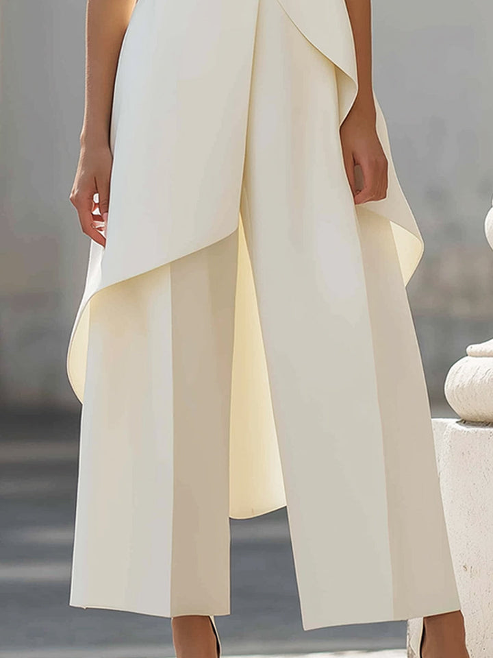 Martina | Abito lungo ed elegante con scollo a V