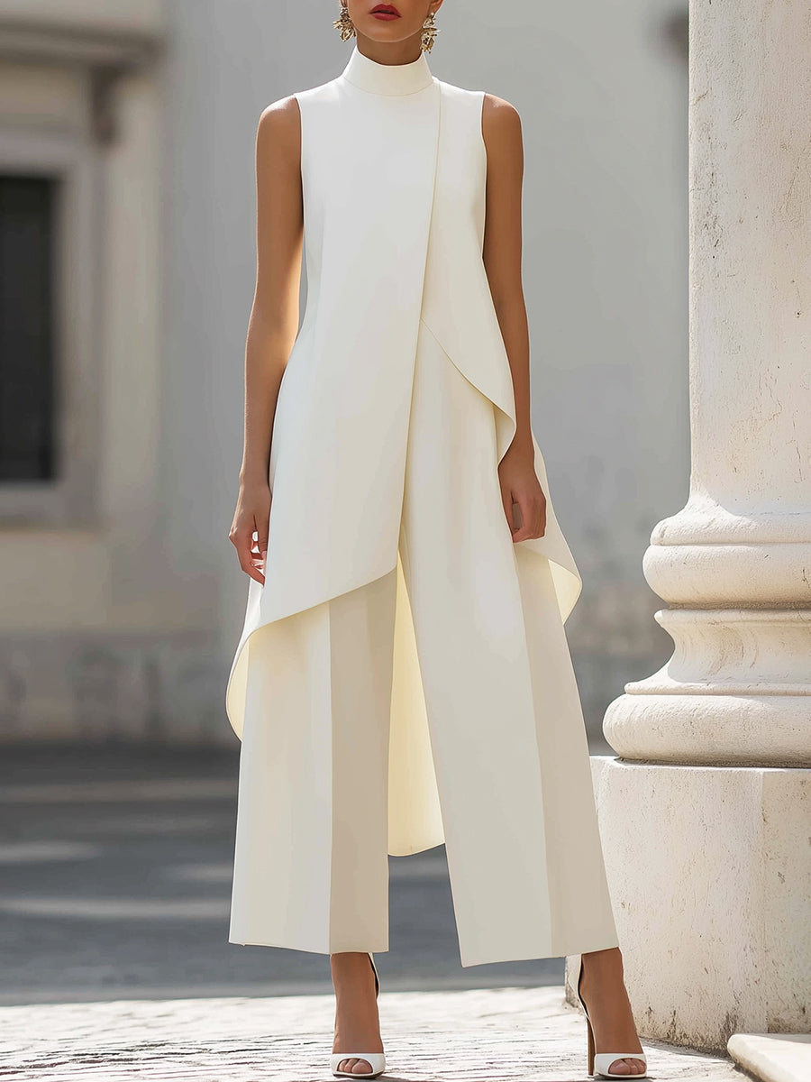 Martina | Abito lungo ed elegante con scollo a V