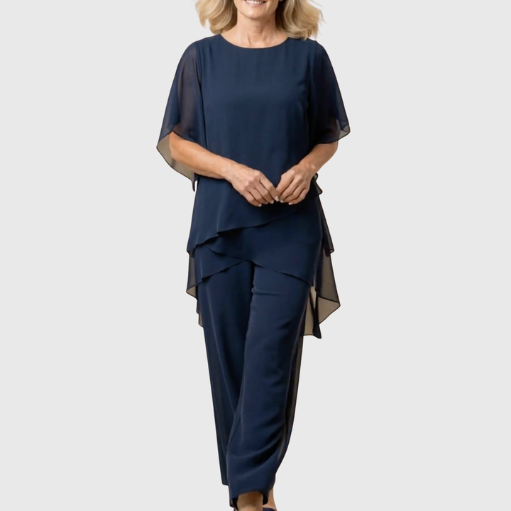 ELARA | Flydende Palazzo Sæt til Elegant Komfort og Stil