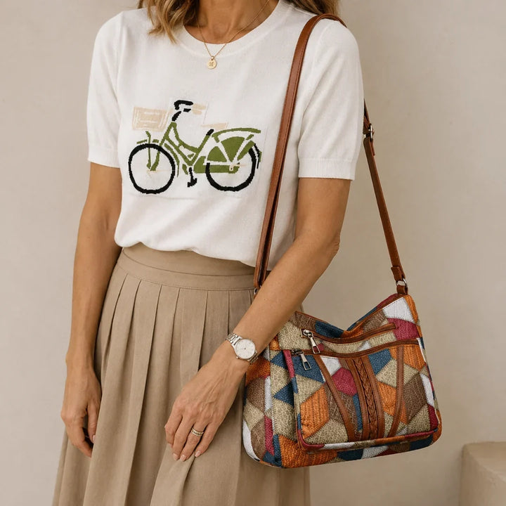 Nella | Borsa patchwork