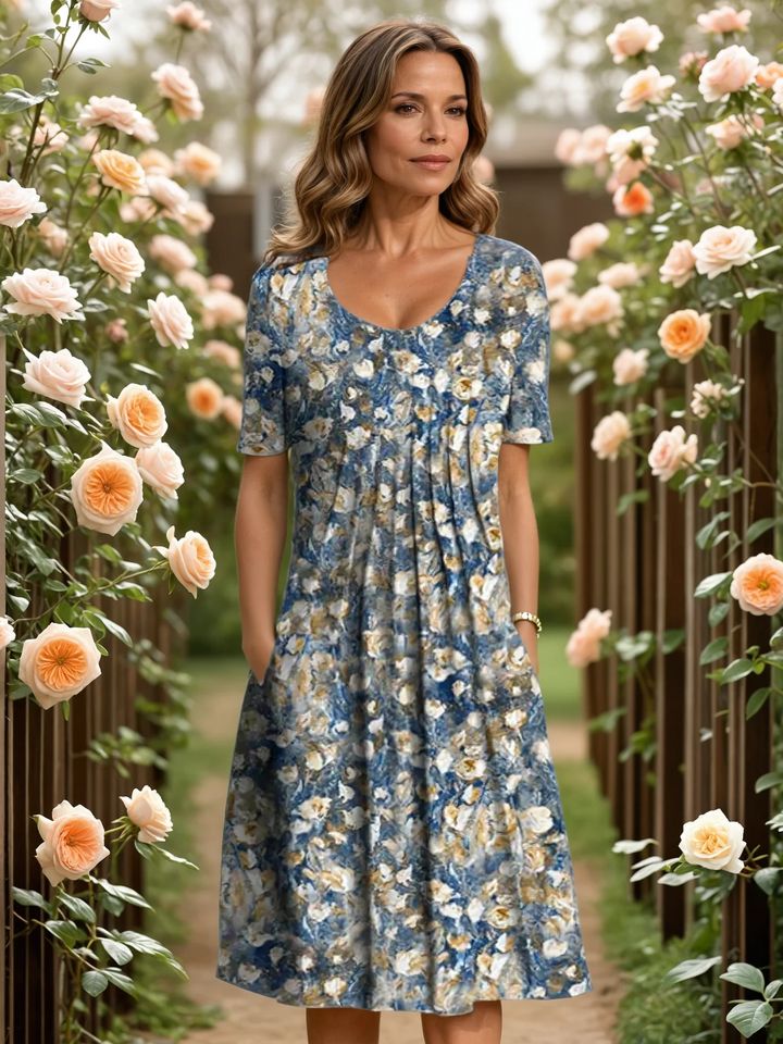 GEORGINA | ABITO ELEGANTE CON COPERTURA PER LA PANCIA