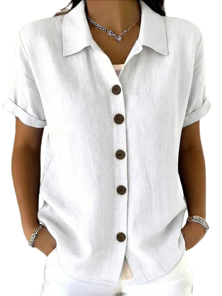 Gracie™ | Camicia rilassata a maniche corte