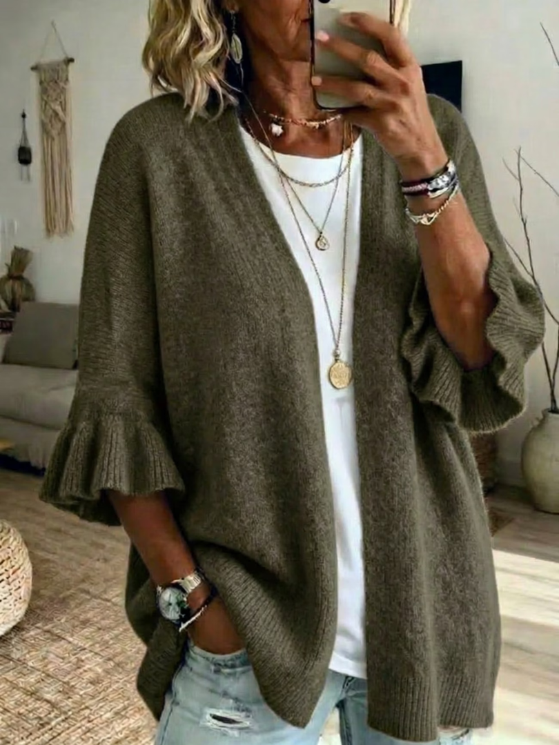 Elena | Cardigan elegante lavorato a maglia