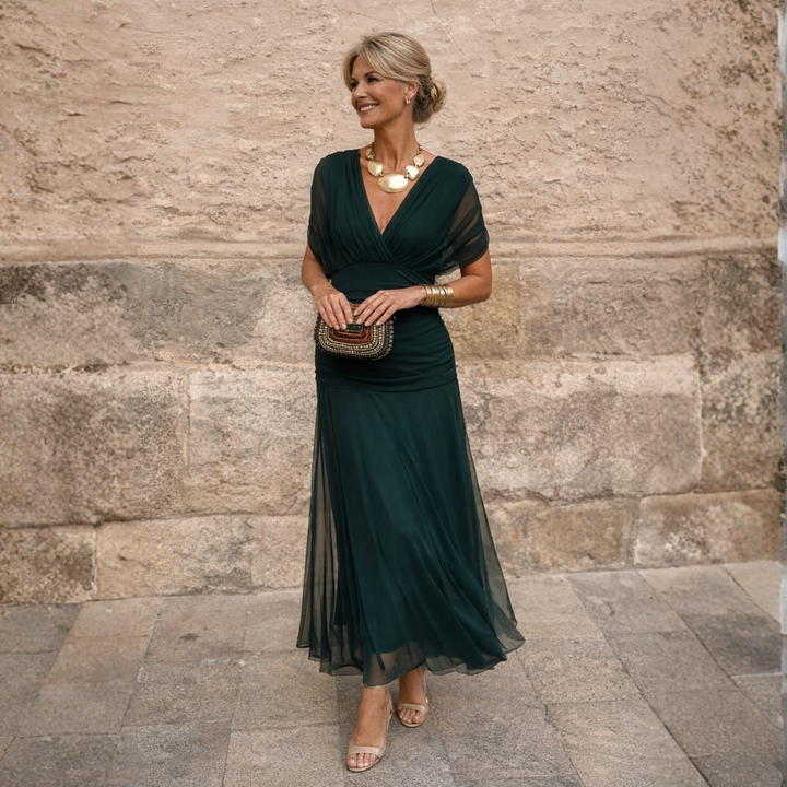 Morgan | Elegante Vestito Verde