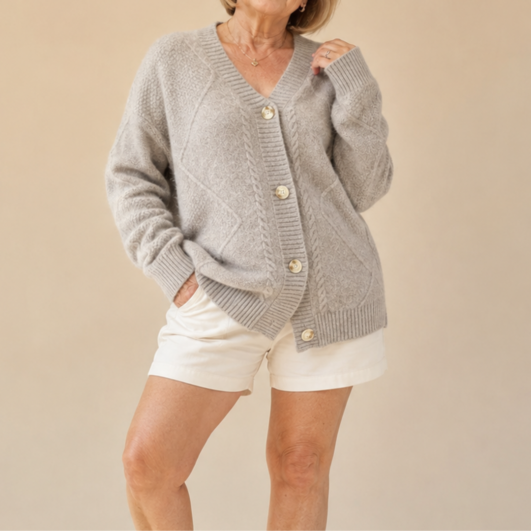 Hensley | Cardigan lavorato a maglia