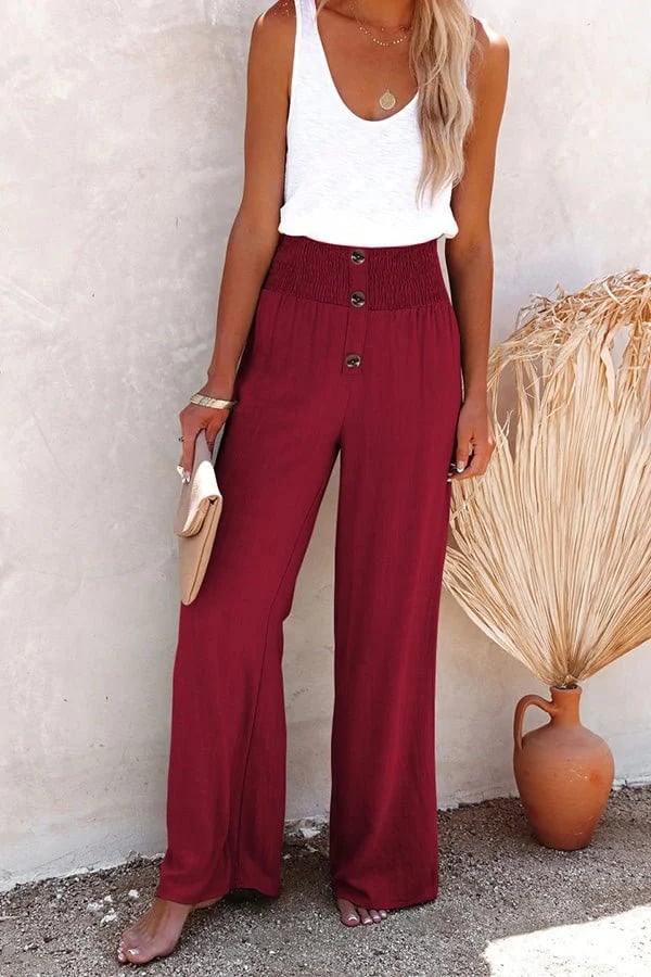 Ammora | Pantaloni leggeri in cotone