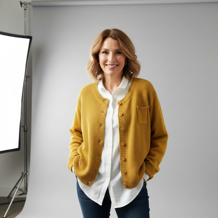 Comodo cardigan lavorato a maglia Berlinda™