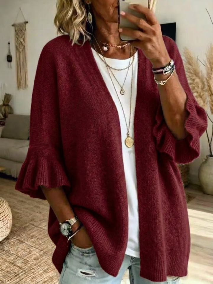 Elena | Cardigan elegante lavorato a maglia