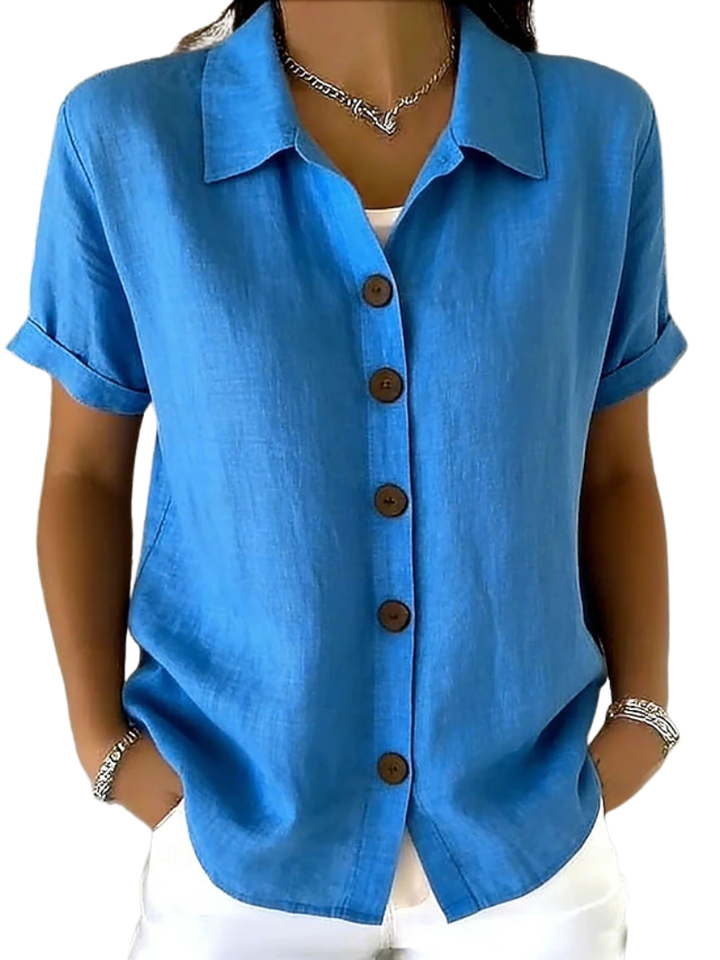 Gracie™ | Camicia rilassata a maniche corte