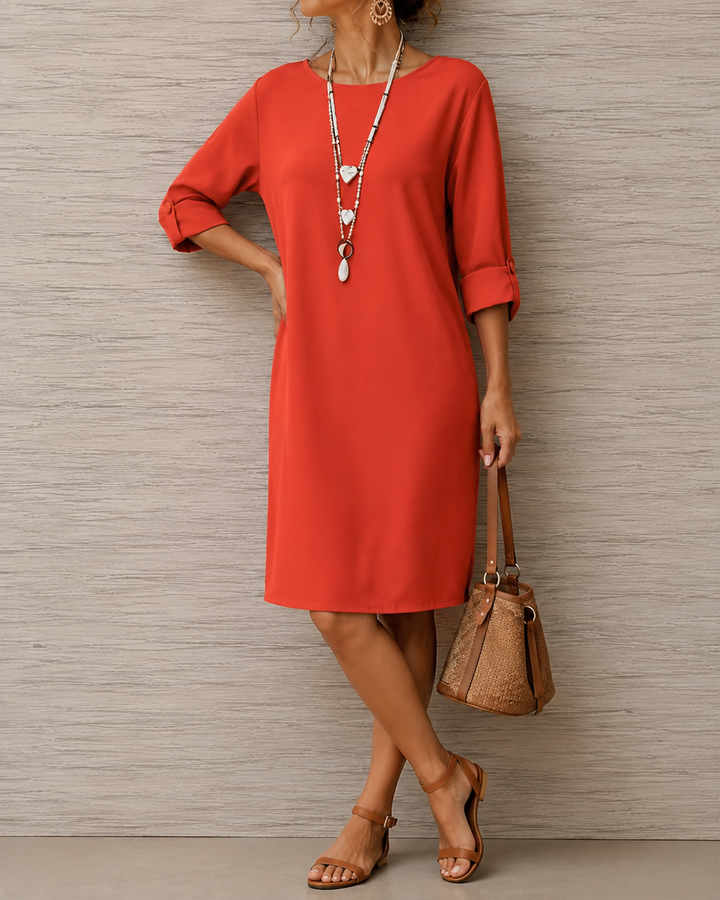 Silvia | Abito Midi Modellante