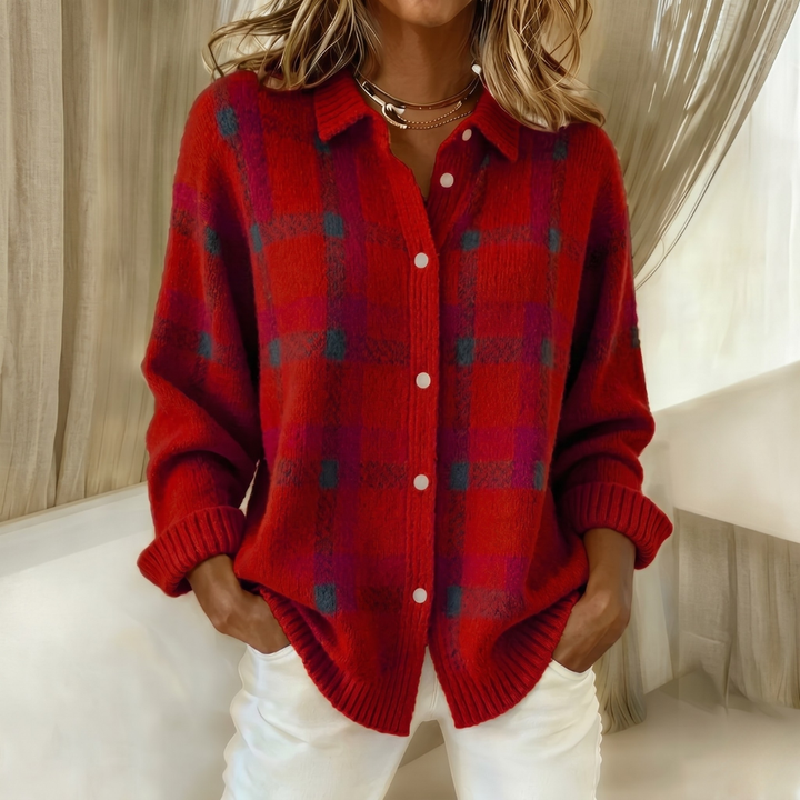 Danique™ | Cardigan morbido a strati – Modifica finale