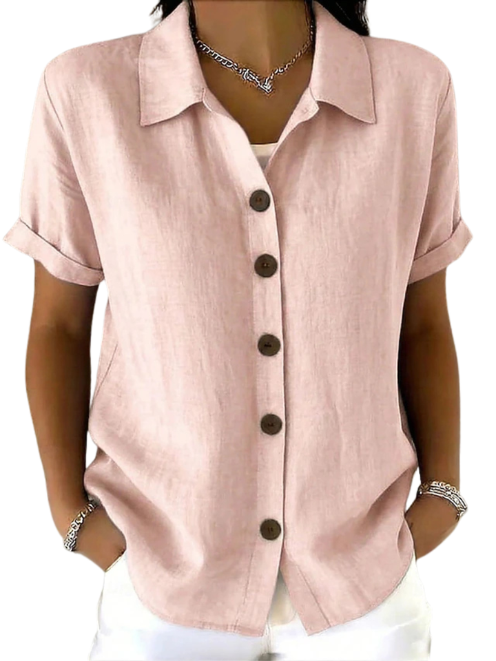 Gracie™ | Camicia rilassata a maniche corte