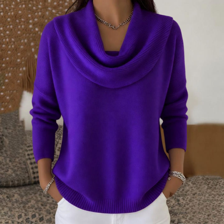 Vivienne | Maglione a collo alto in maglia
