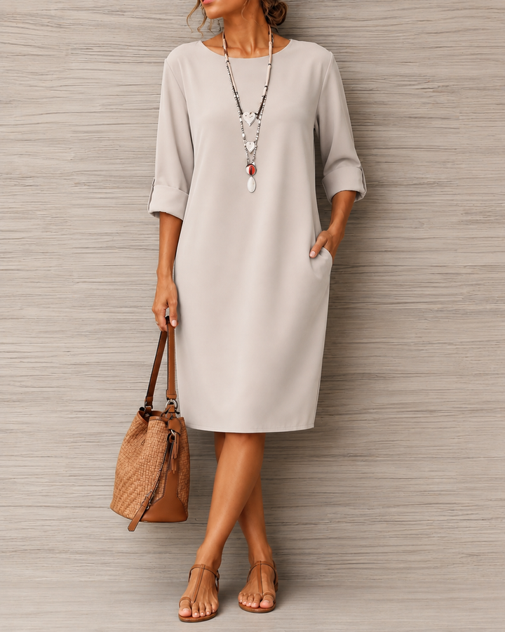 Silvia | Abito Midi Modellante
