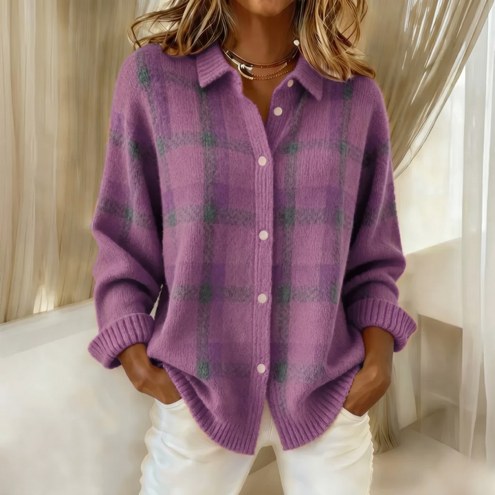Danique™ | Cardigan morbido a strati – Modifica finale
