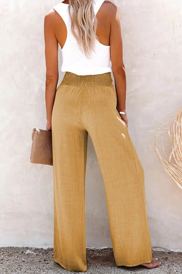 Ammora | Pantaloni leggeri in cotone
