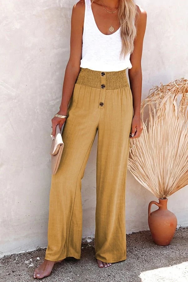Ammora | Pantaloni leggeri in cotone