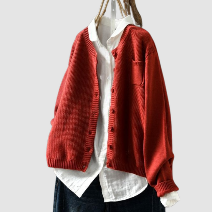 Comodo cardigan lavorato a maglia Berlinda™