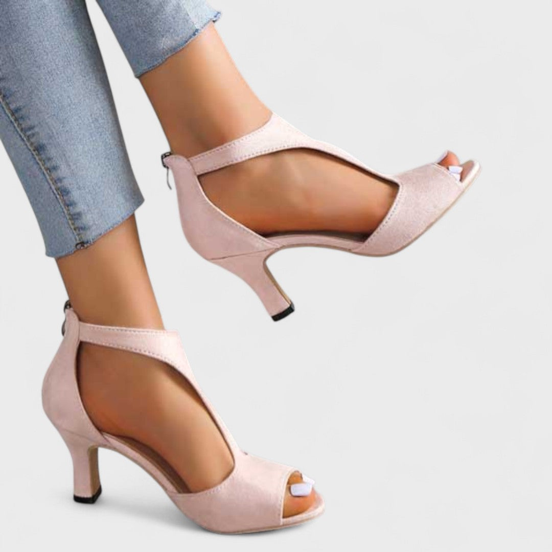 Zorine – Sandali eleganti con tacco stabile