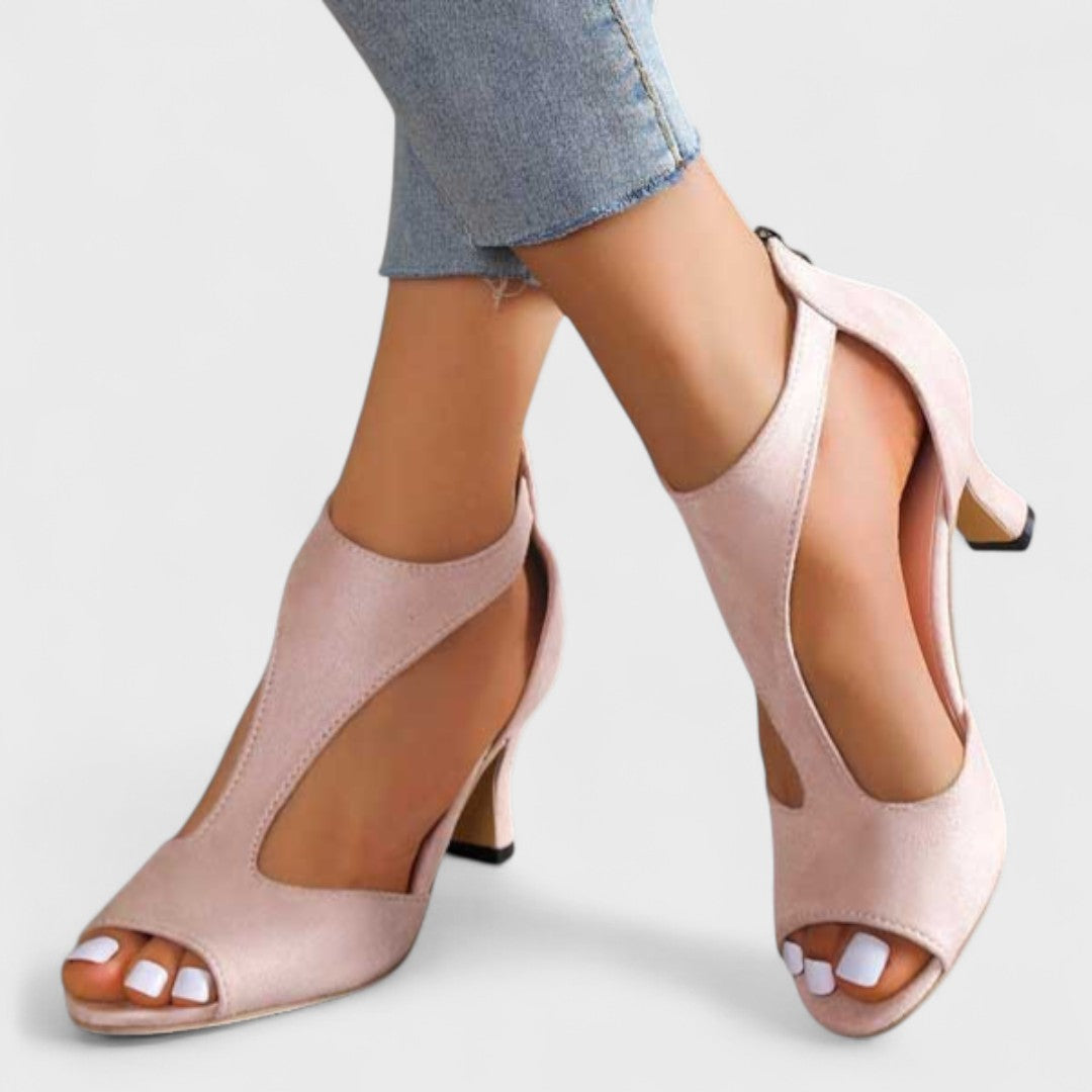 Zorine – Sandali eleganti con tacco stabile
