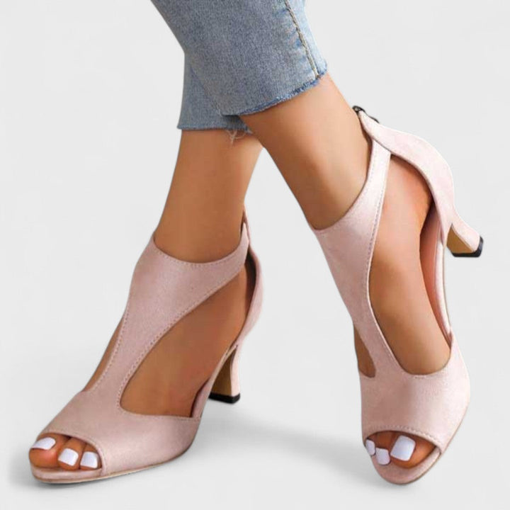Zorine – Sandali eleganti con tacco stabile