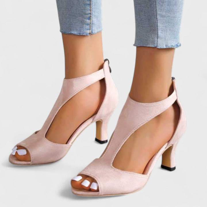 Zorine – Sandali eleganti con tacco stabile