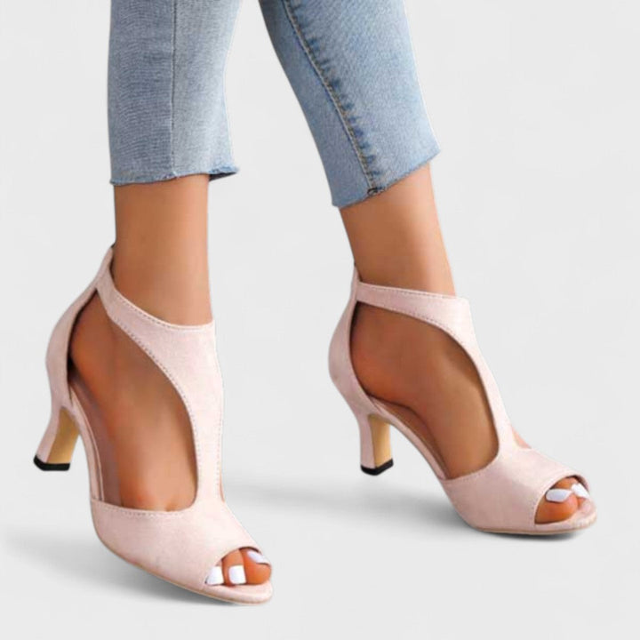 Zorine – Sandali eleganti con tacco stabile