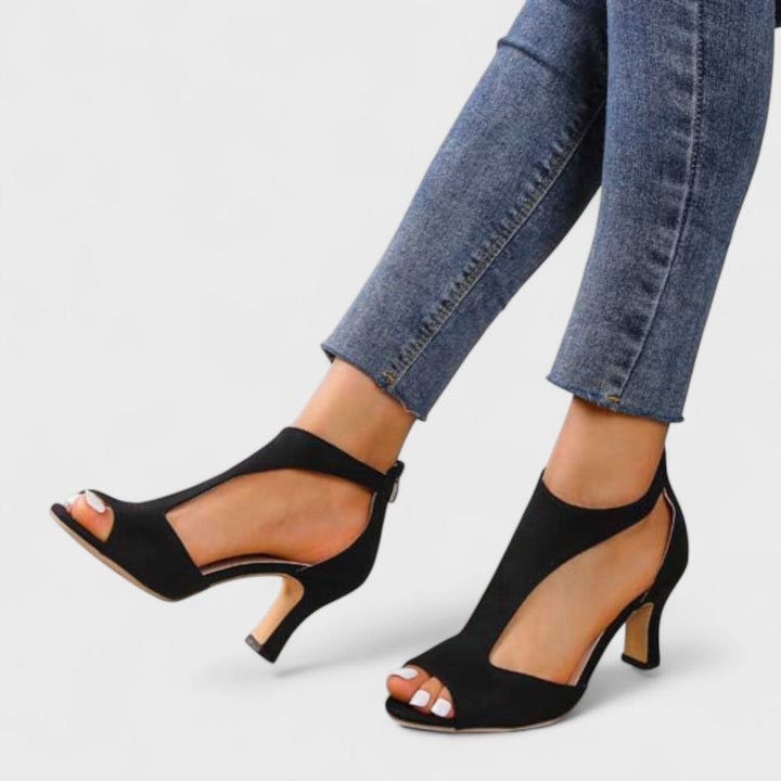 Zorine – Sandali eleganti con tacco stabile