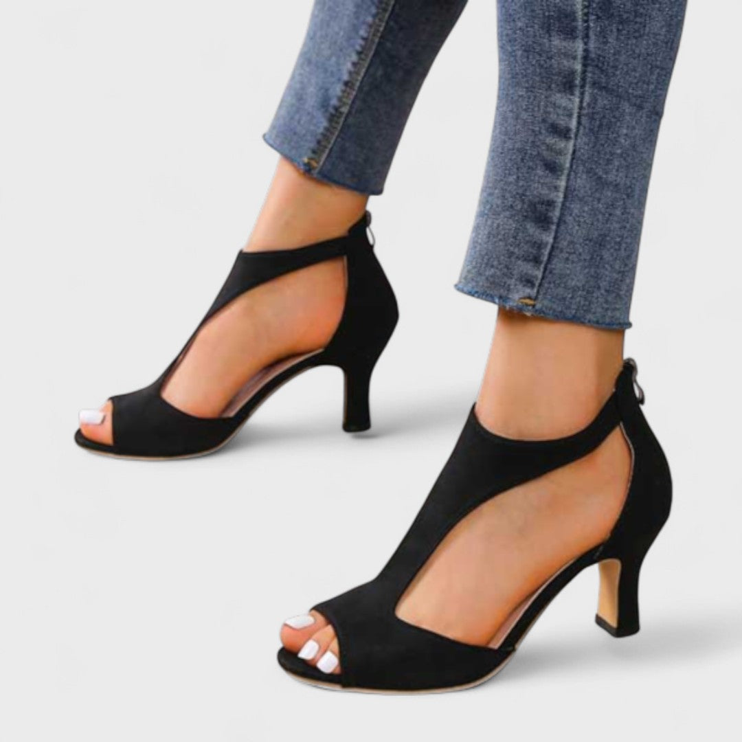 Zorine – Sandali eleganti con tacco stabile