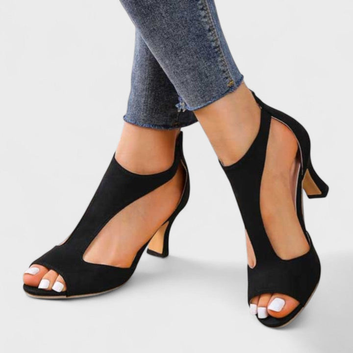 Zorine – Sandali eleganti con tacco stabile