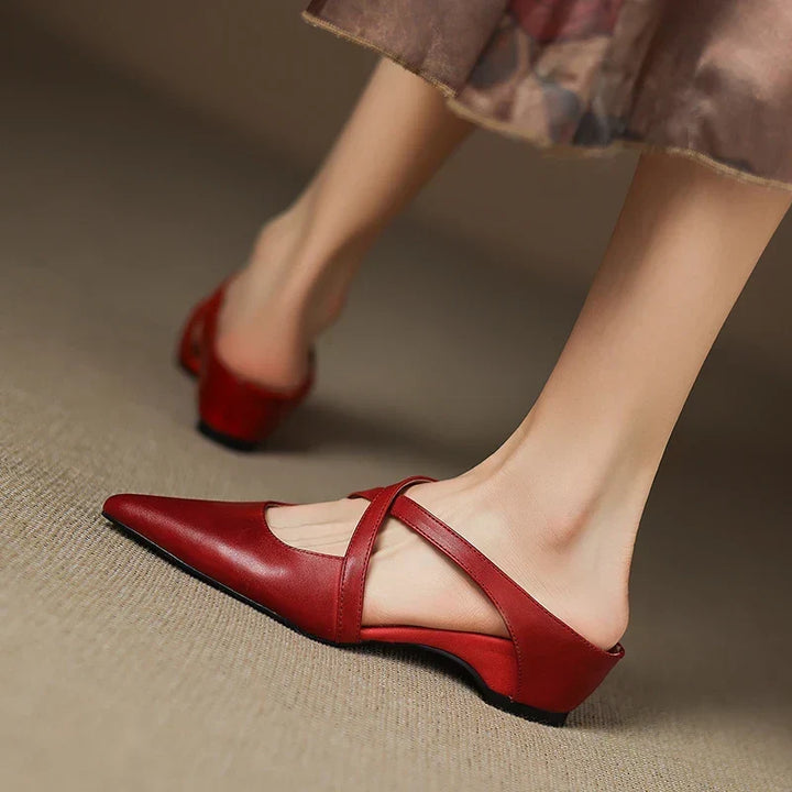 Aluna™ | Ciabatte in vera pelle