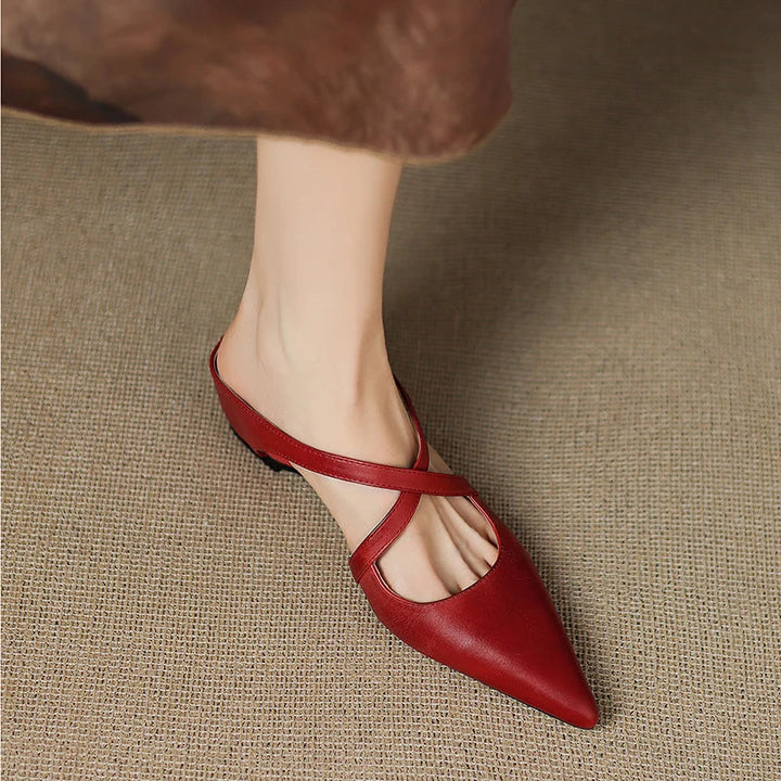Aluna™ | Ciabatte in vera pelle