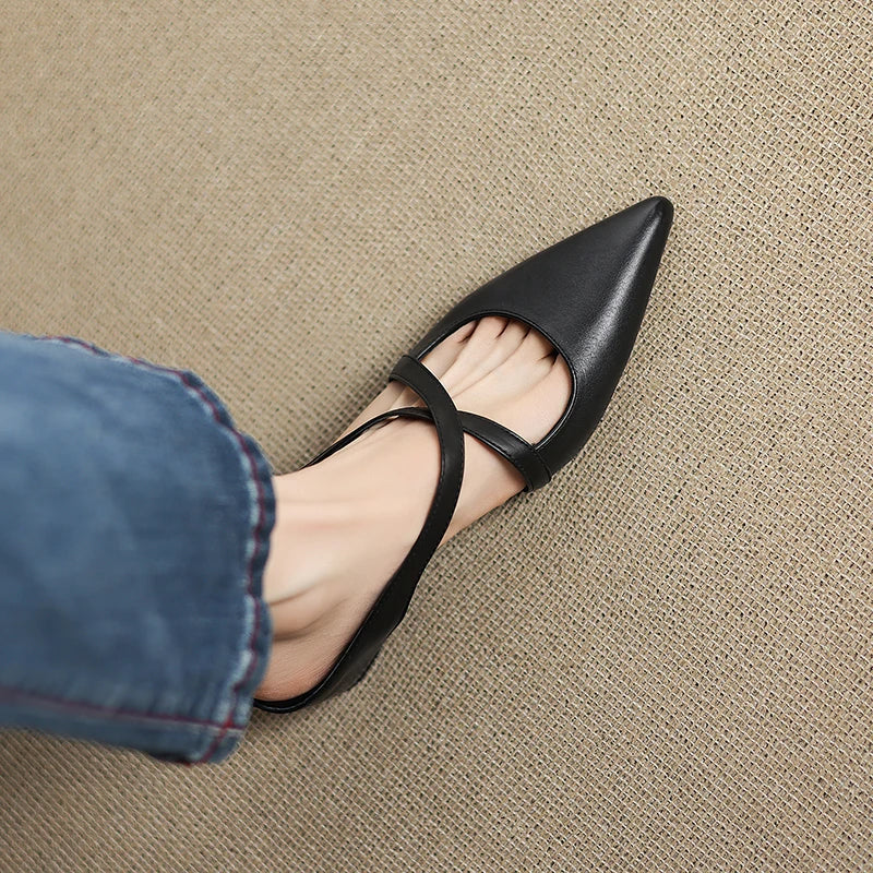 Aluna™ | Ciabatte in vera pelle