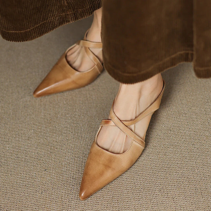 Aluna™ | Ciabatte in vera pelle