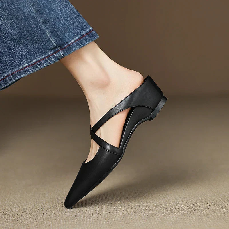 Aluna™ | Ciabatte in vera pelle