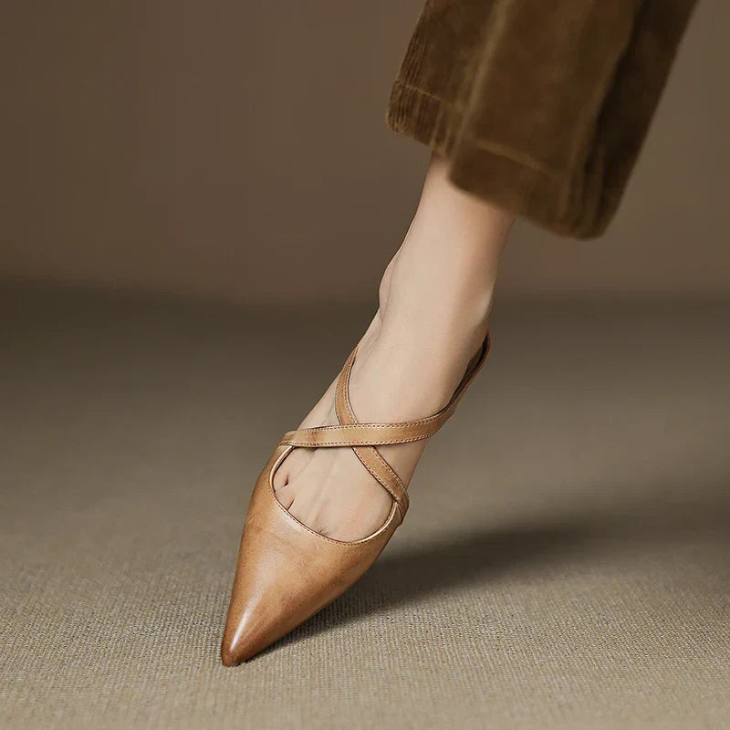 Aluna™ | Ciabatte in vera pelle