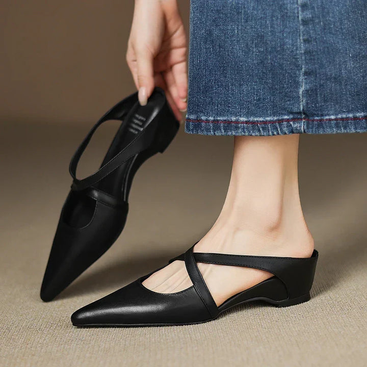 Aluna™ | Ciabatte in vera pelle