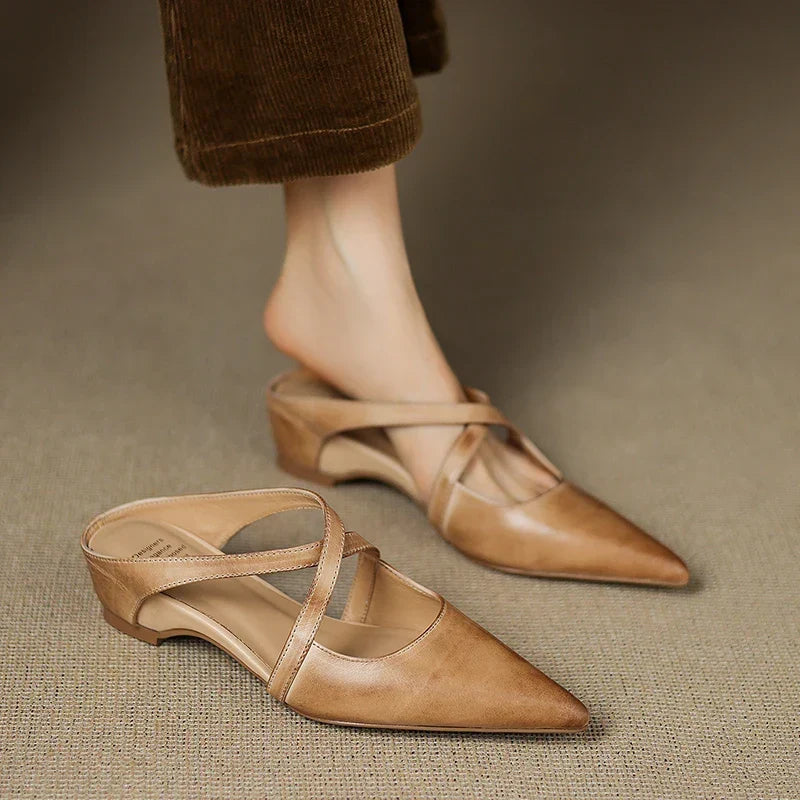 Aluna™ | Ciabatte in vera pelle