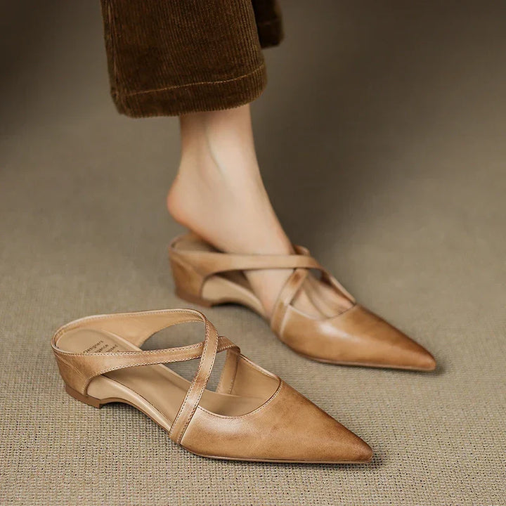 Aluna™ | Ciabatte in vera pelle