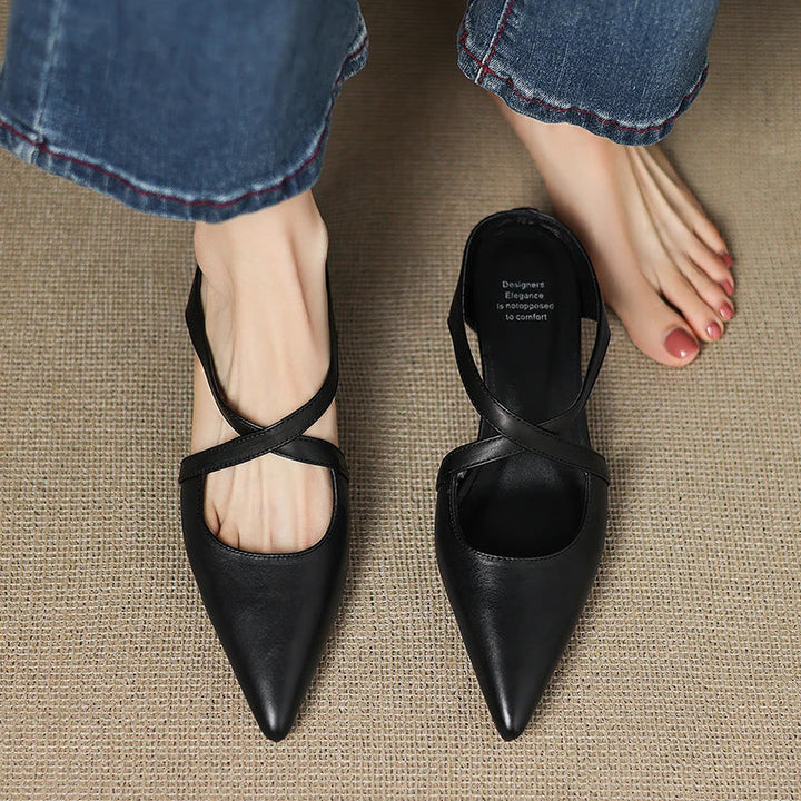 Aluna™ | Ciabatte in vera pelle