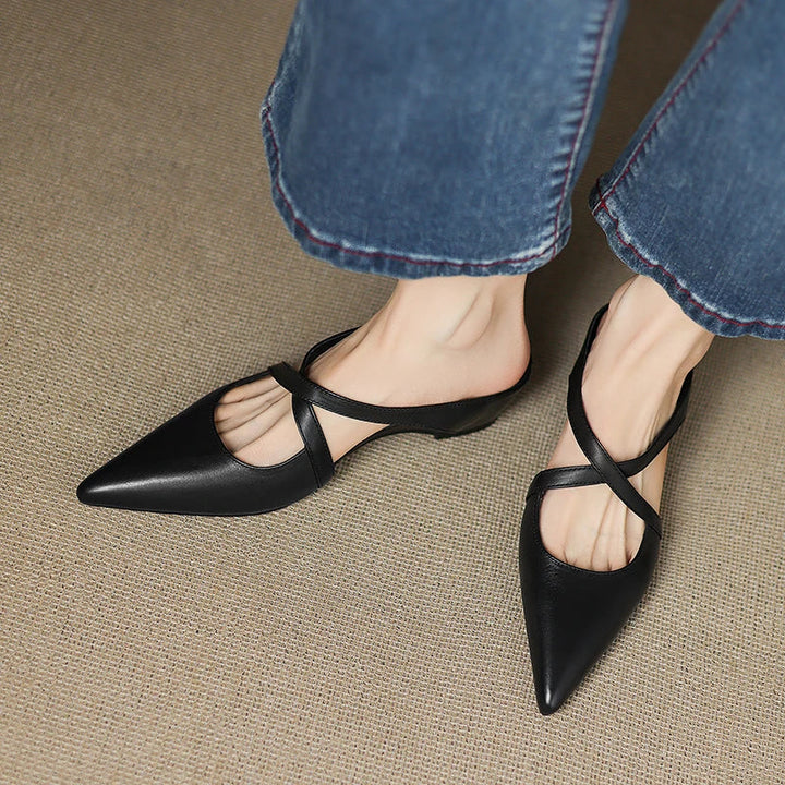 Aluna™ | Ciabatte in vera pelle