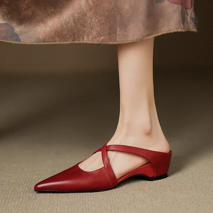Aluna™ | Ciabatte in vera pelle