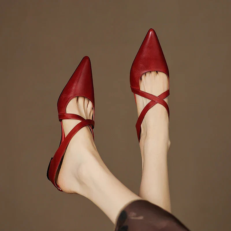 Aluna™ | Ciabatte in vera pelle
