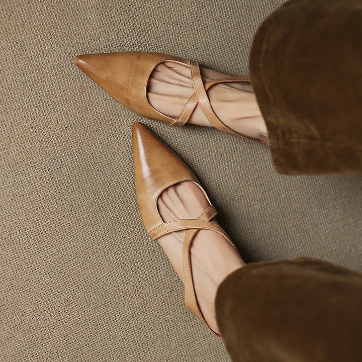 Aluna™ | Ciabatte in vera pelle