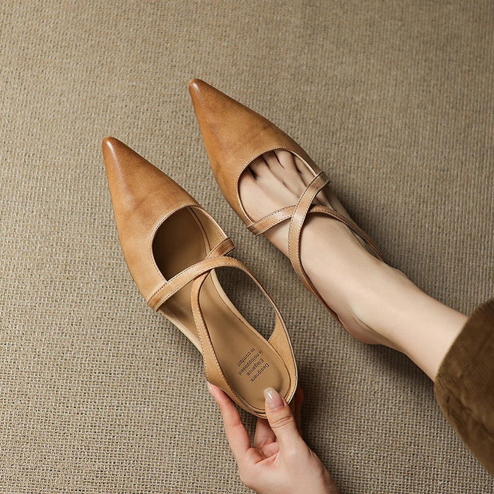 Aluna™ | Ciabatte in vera pelle
