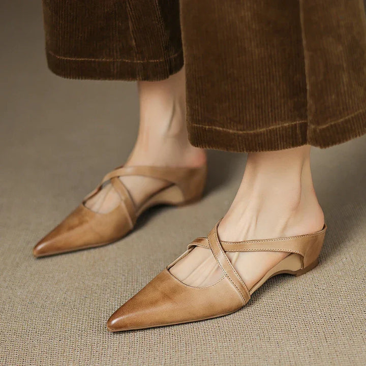 Aluna™ | Ciabatte in vera pelle
