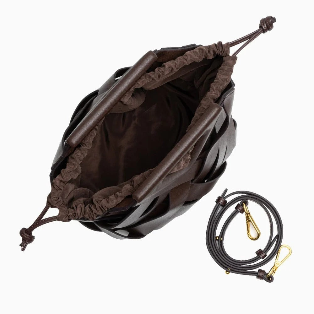 Juliette™ — Elegante Borsa Intrecciata in Pelle Morbida