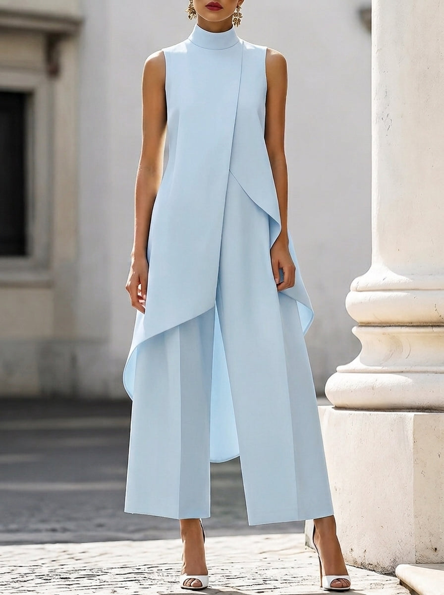 Martina | Abito lungo ed elegante con scollo a V