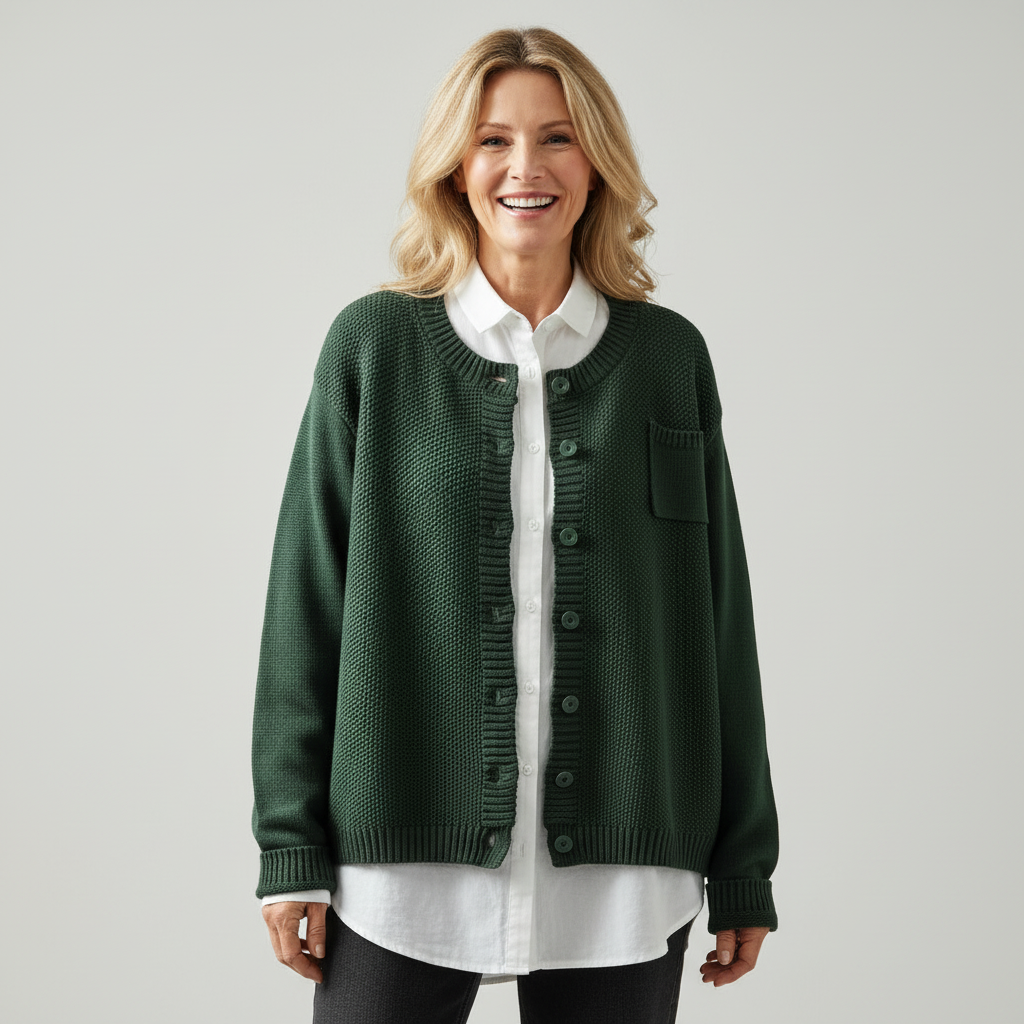 Comodo cardigan lavorato a maglia Berlinda™